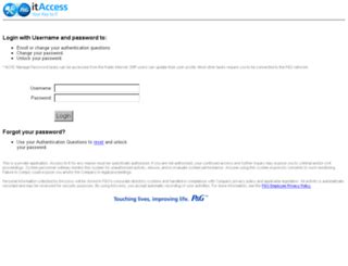 itaccess.pg.com login
